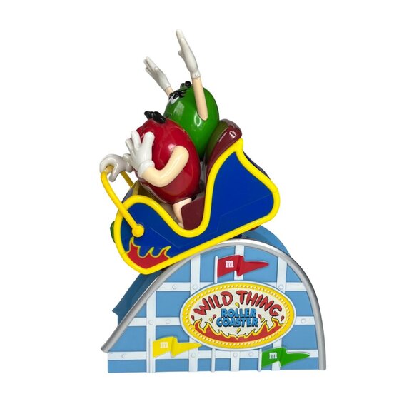M&Ms Wild Thing Roller Coaster Candy Dispenser Collectible Plastic Fun Design - Picture 3 of 10